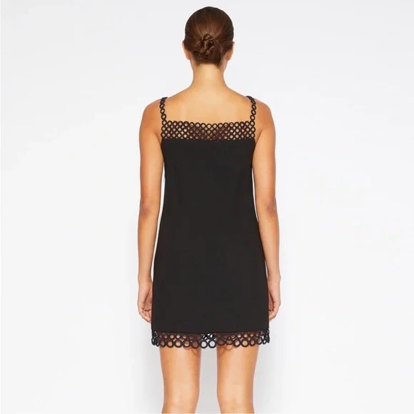 Jonathan Simkhai Black Dress with Intricate Lace Detail -  threedaughtersproperties.com